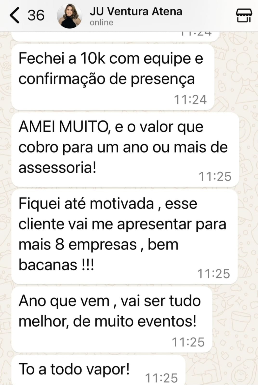 Depoimento real de cliente